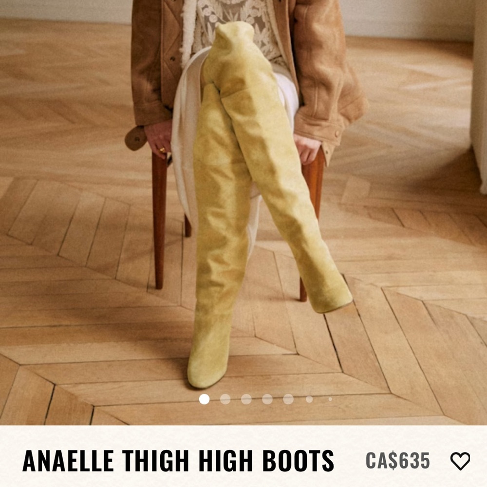 Over-the-Knee Suede Boots